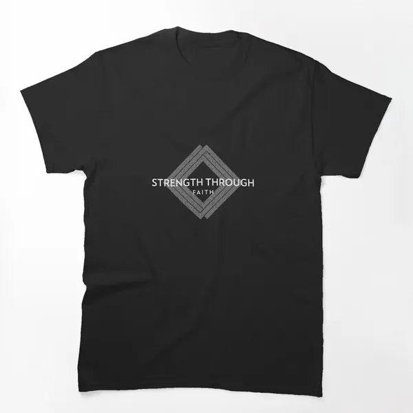 Strength Through Faith t-shirt design by True Motion Apparel